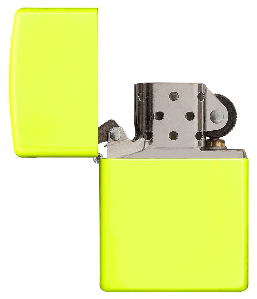 Zippo Classic Neon Yellow Pocket Lighter Zippo